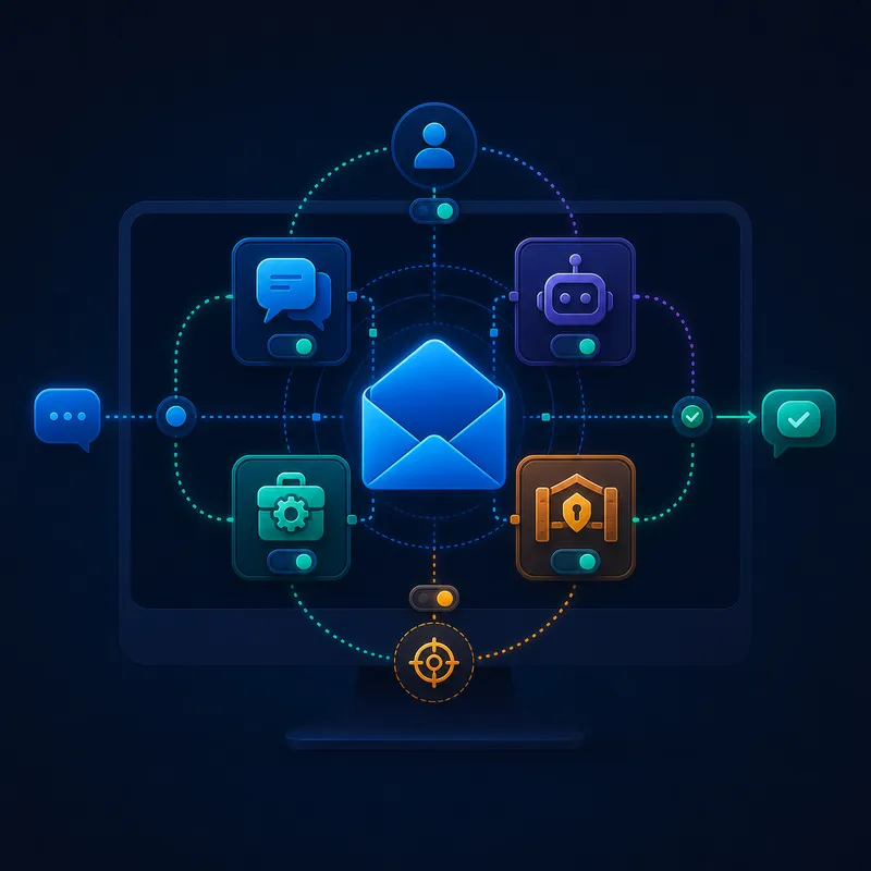 Een configureerbare inbox die informatie, AI, agents en bedrijfsresultaten kan verbinden