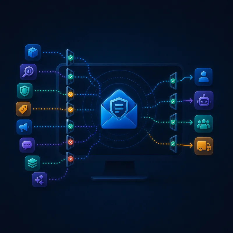 Expert in the Box connects specialist agents to current governed business knowledge, events, actions, and evidence